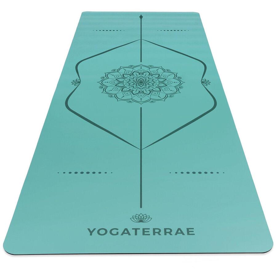 YOGATERRAE Нескользящий коврик для йоги из натурального каучука PU - MANDALA BODY LINES Vintage Green
YOGATERRAE Нескользящий коврик для йоги из натурального каучука PU - MANDALA BODY LINES Vintage Green