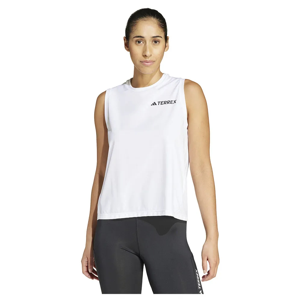 Футболка без рукавов adidas Terrex Multi Climacool, белый 
Футболка без рукавов adidas Terrex Multi Climacool, белый