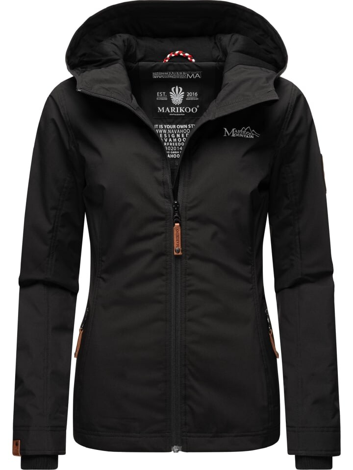 Переходная куртка Marikoo, черный
Переходная куртка Marikoo, черный