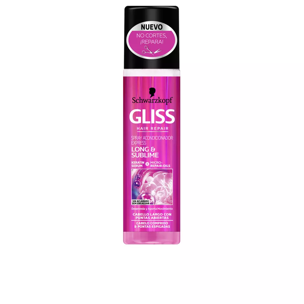 Кондиционер для волос Gliss long & sublime acondicionador express Schwarzkopf Mass Market, 200 мл.
Кондиционер для волос Gliss long & sublime acondicionador express Schwarzkopf Mass Market, 200 мл.