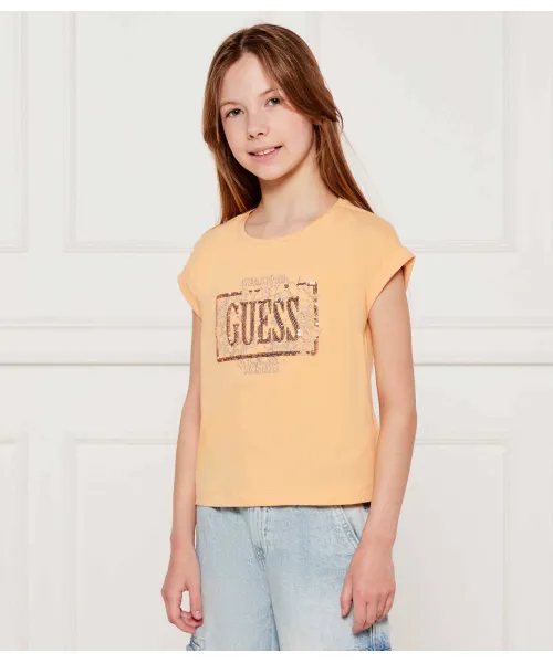 Футболка Regular fit Guess, оранжевый
Футболка Regular fit Guess, оранжевый