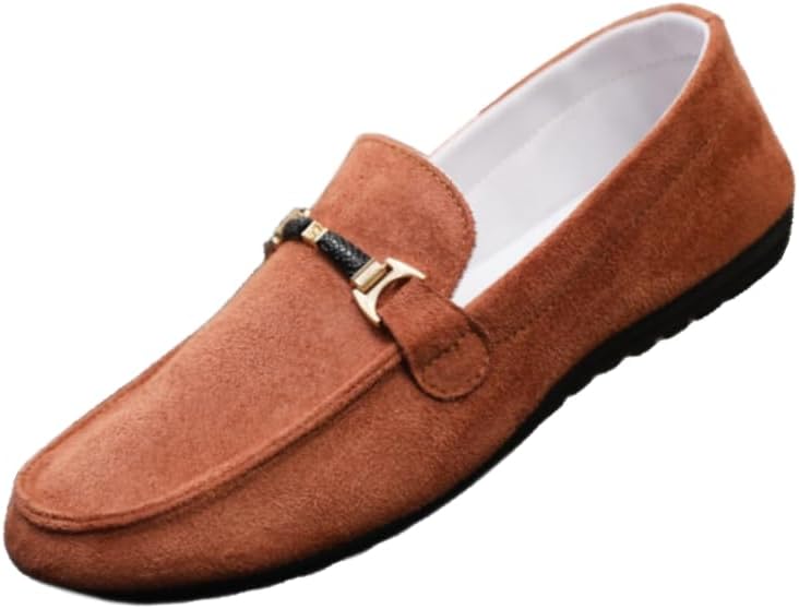 Мужские лоферы с плоской подошвой - верх из однотонного текстиля, текстильная подкладка, резиновая подошва, круглый носок, подходят для делового повседневного ношения на улице Hoalox, темно-коричневый
Мужские лоферы с плоской подошвой - верх из однотонного текстиля, текстильная подкладка, резиновая подошва, круглый носок, подходят для делового повседневного ношения на улице Hoalox, темно-коричневый