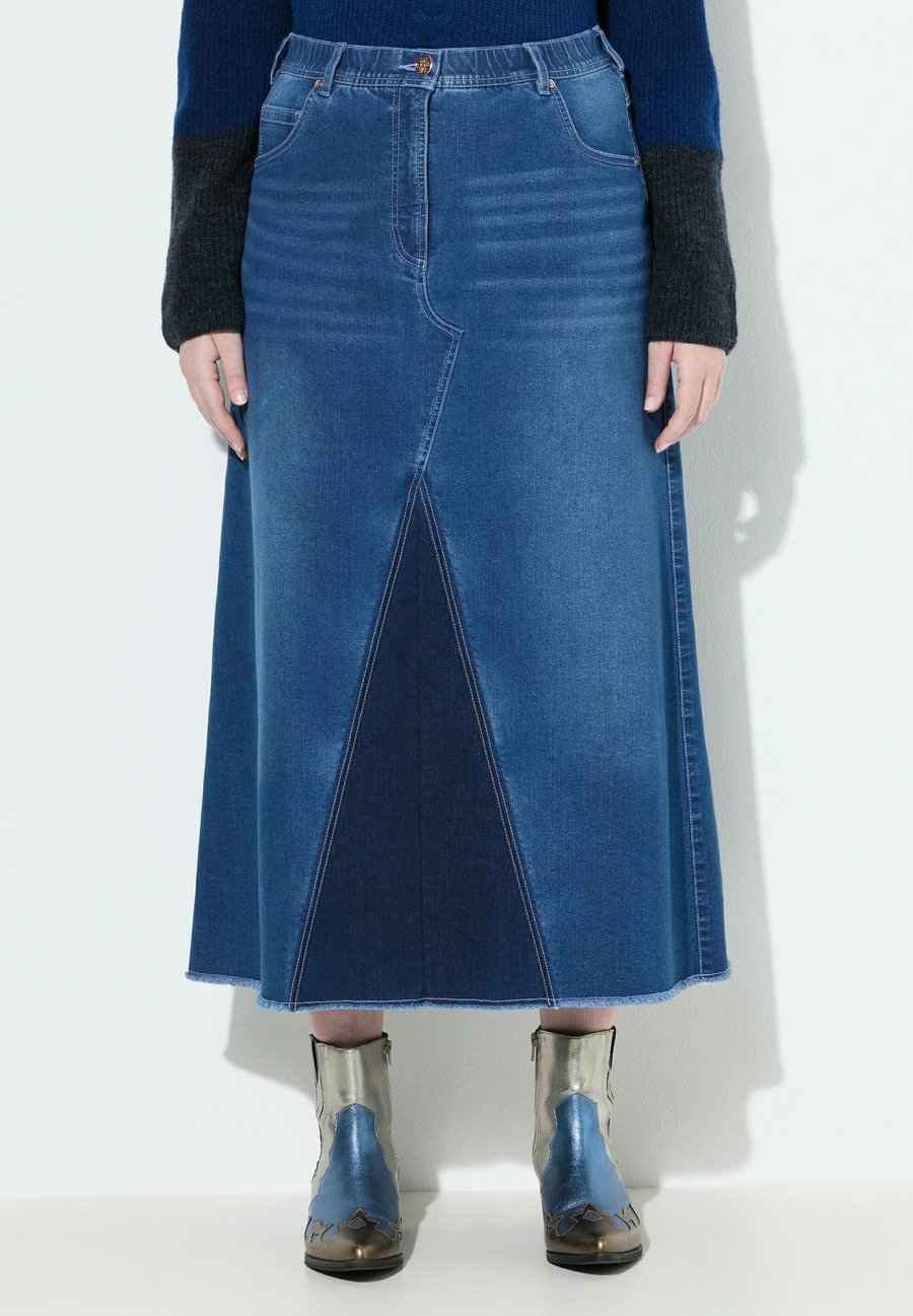 Юбка Ulla Popken A-line skirt, Blue Denim
Юбка Ulla Popken A-line skirt, Blue Denim