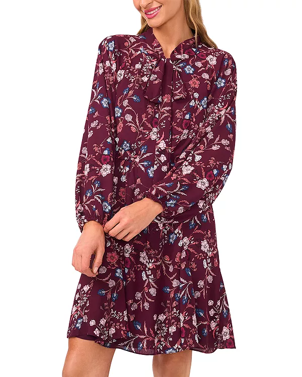 Платье с завязками на шее Cece, фиолетовый
Платье с завязками на шее Cece, фиолетовый