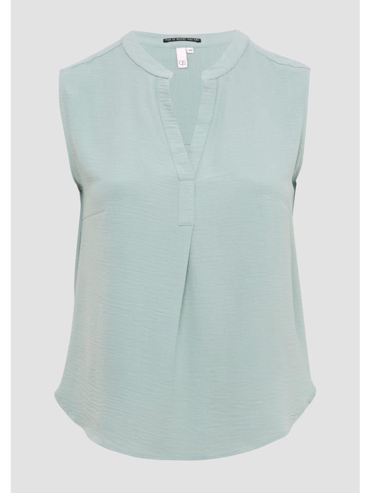 Блузка в цвете 7217_зеленый шалфей QS
Блузка в цвете 7217_зеленый шалфей QS