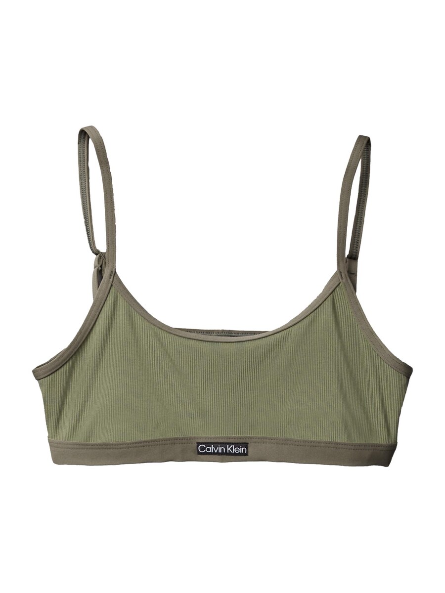 Топ бикини-бралетт Calvin Klein Swimwear, хаки
Топ бикини-бралетт Calvin Klein Swimwear, хаки