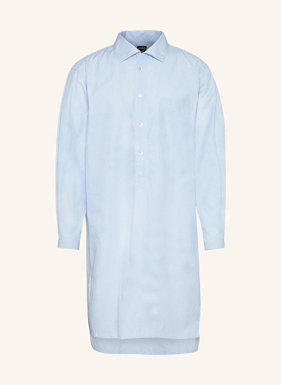 Рубашка для сна в клетку van Laack, синий
Рубашка для сна в клетку van Laack, синий