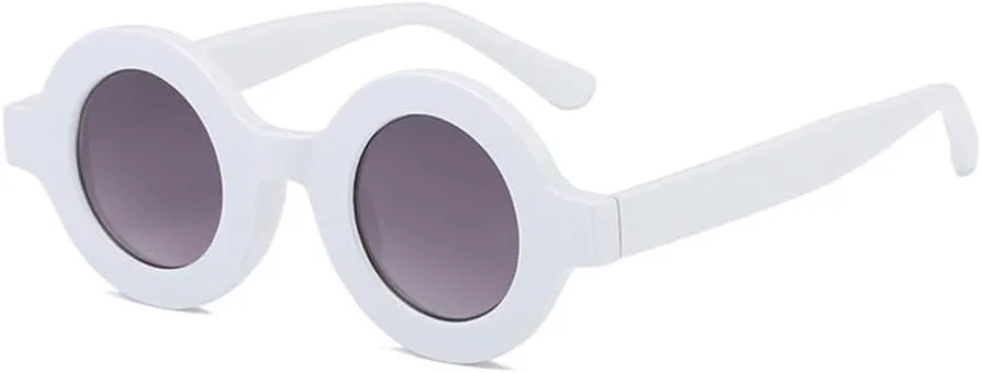 Популярные ретро-солнцезащитные очки маленького круглого размера для женщин в оправе с буквами, модные оправы с защитой от синего света TYUVIVO, White Grey
Популярные ретро-солнцезащитные очки маленького круглого размера для женщин в оправе с буквами, модные оправы с защитой от синего света TYUVIVO, White Grey