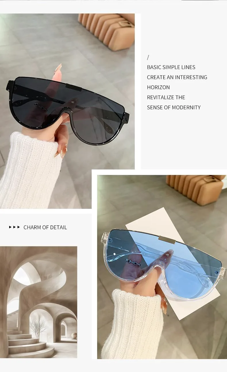 Солнцезащитные очки в крупной полуободковой оправе, европейский и американский дизайн, нейтральные тона, идеально подходят для уличной фотографии Generic, C3
Солнцезащитные очки в крупной полуободковой оправе, европейский и американский дизайн, нейтральные тона, идеально подходят для уличной фотографии Generic, C3