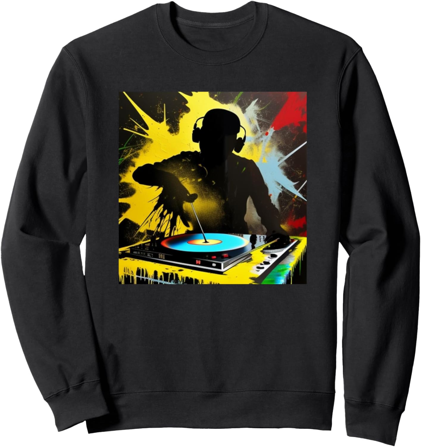 Толстовка с изображением диджея Ди Джоки и красочного проигрывателя виниловых пластинок Dj Turntable - Discjockey Men Women Kids Boys Gift, черный
Толстовка с изображением диджея Ди Джоки и красочного проигрывателя виниловых пластинок Dj Turntable - Discjockey Men Women Kids Boys Gift, черный