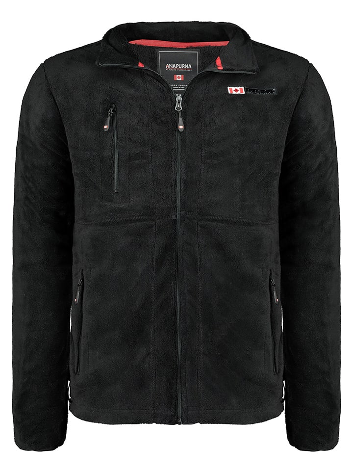 Флисовая куртка черного цвета ANAPURNA
Флисовая куртка черного цвета ANAPURNA