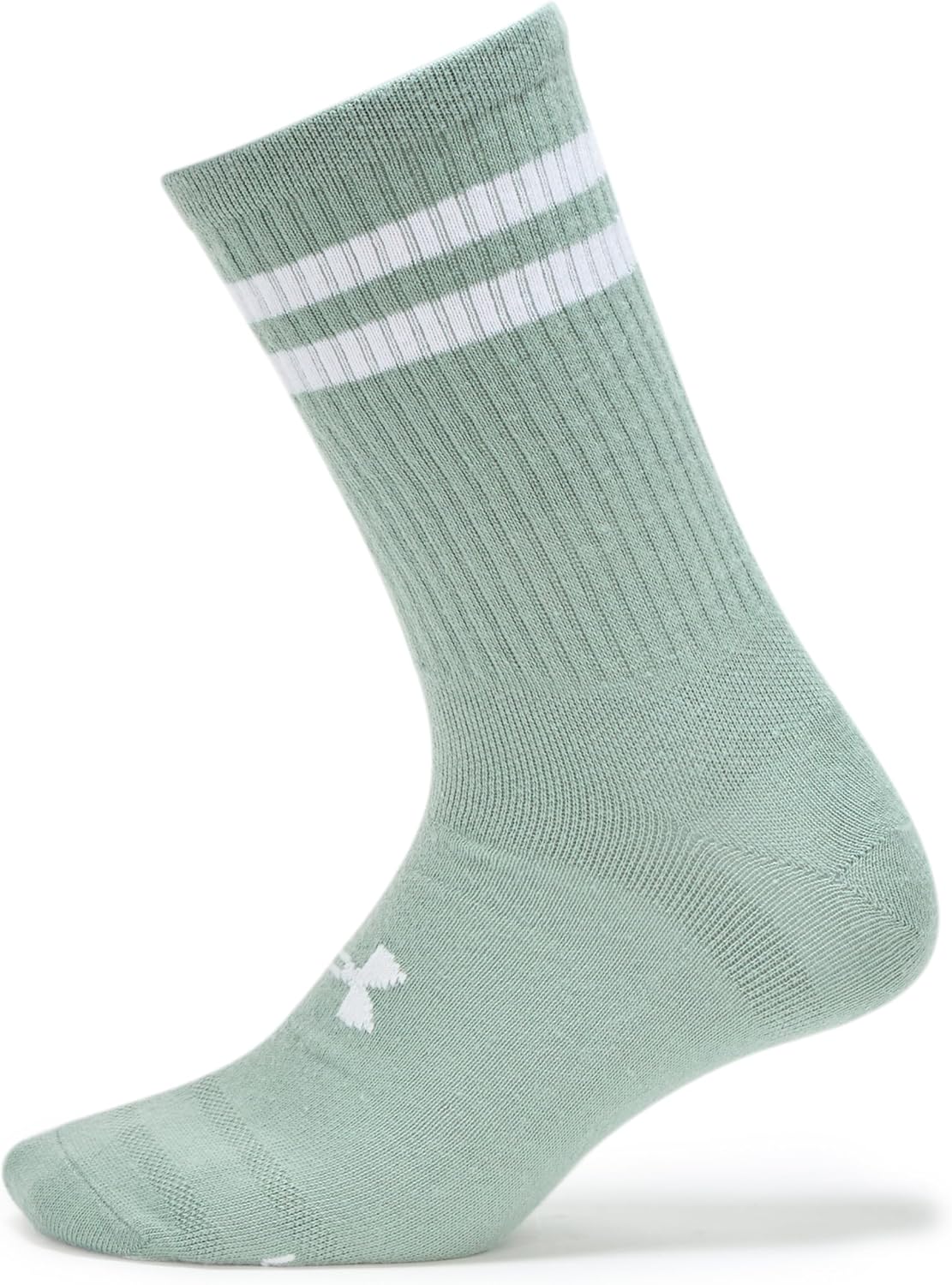Носки Under Armour Essential Crew Socks унисекс для взрослых (6 штук в упаковке), (377) Hydro Green/Hydro Green/White
Носки Under Armour Essential Crew Socks унисекс для взрослых (6 штук в упаковке), (377) Hydro Green/Hydro Green/White