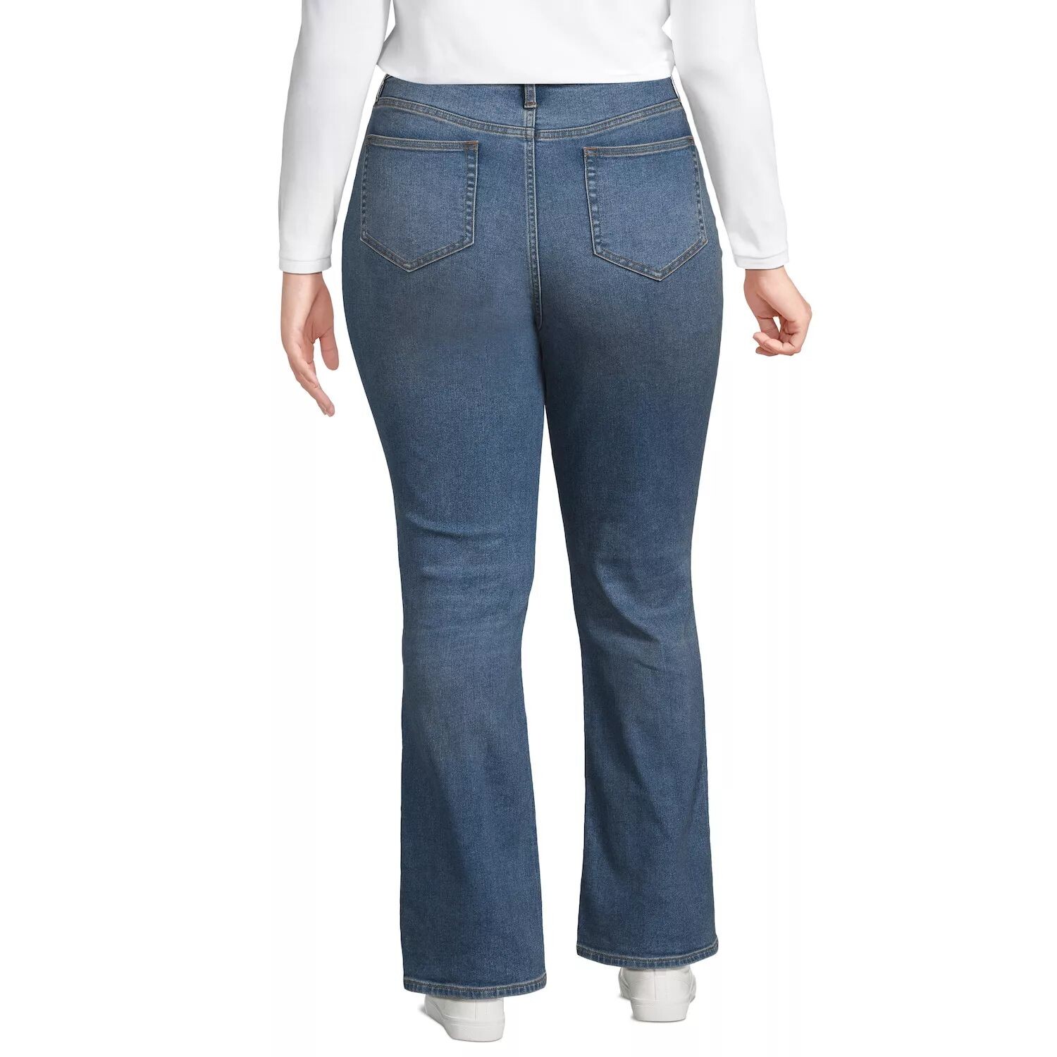 Джинсы больших размеров Lands' End Recover Bootcut с высокой посадкой Lands' End
Джинсы больших размеров Lands' End Recover Bootcut с высокой посадкой Lands' End