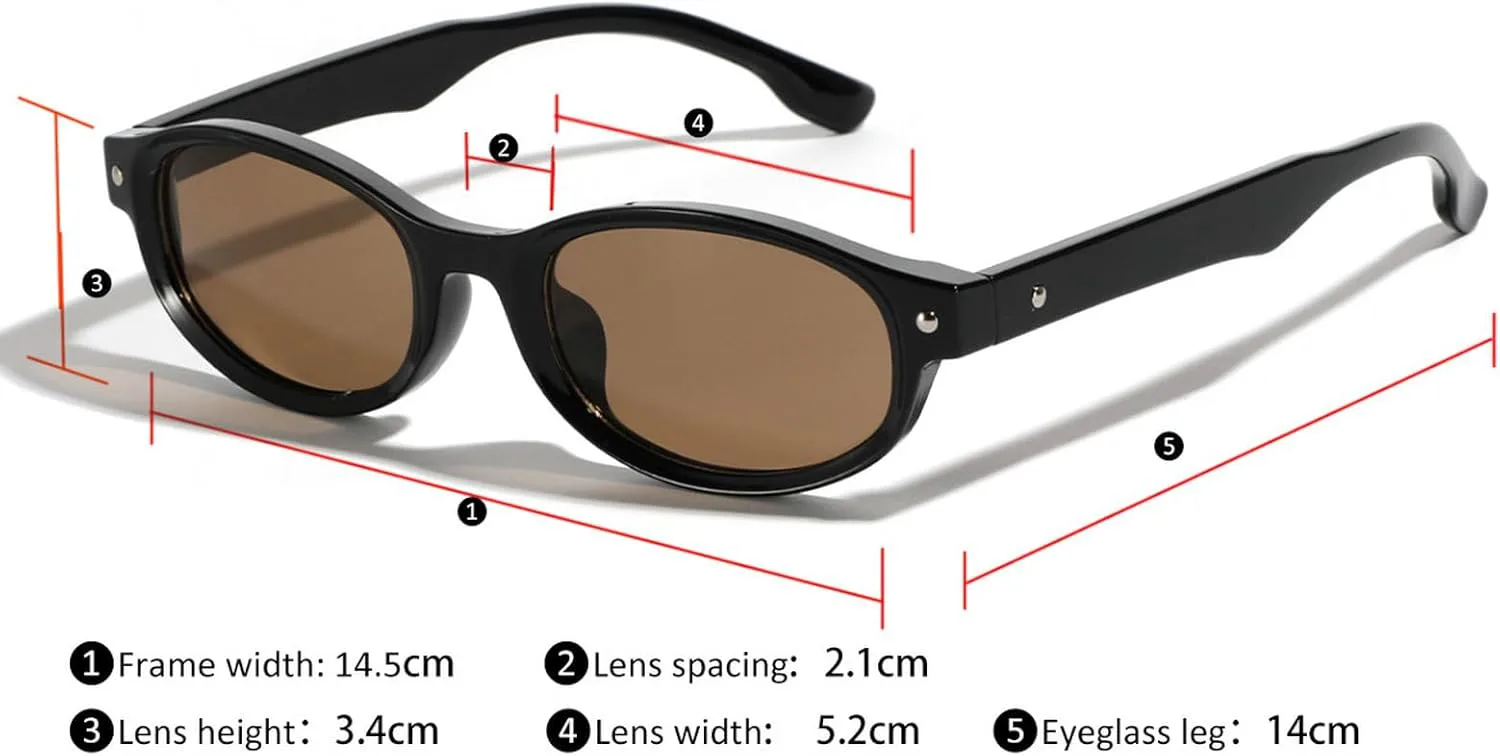 Модные круглые солнцезащитные очки для женщин в стиле панк с градиентным переходом, защита от УФ-излучения UV400 для мужчин, ретро-солнцезащитные очки Melrose, Black
Модные круглые солнцезащитные очки для женщин в стиле панк с градиентным переходом, защита от УФ-излучения UV400 для мужчин, ретро-солнцезащитные очки Melrose, Black