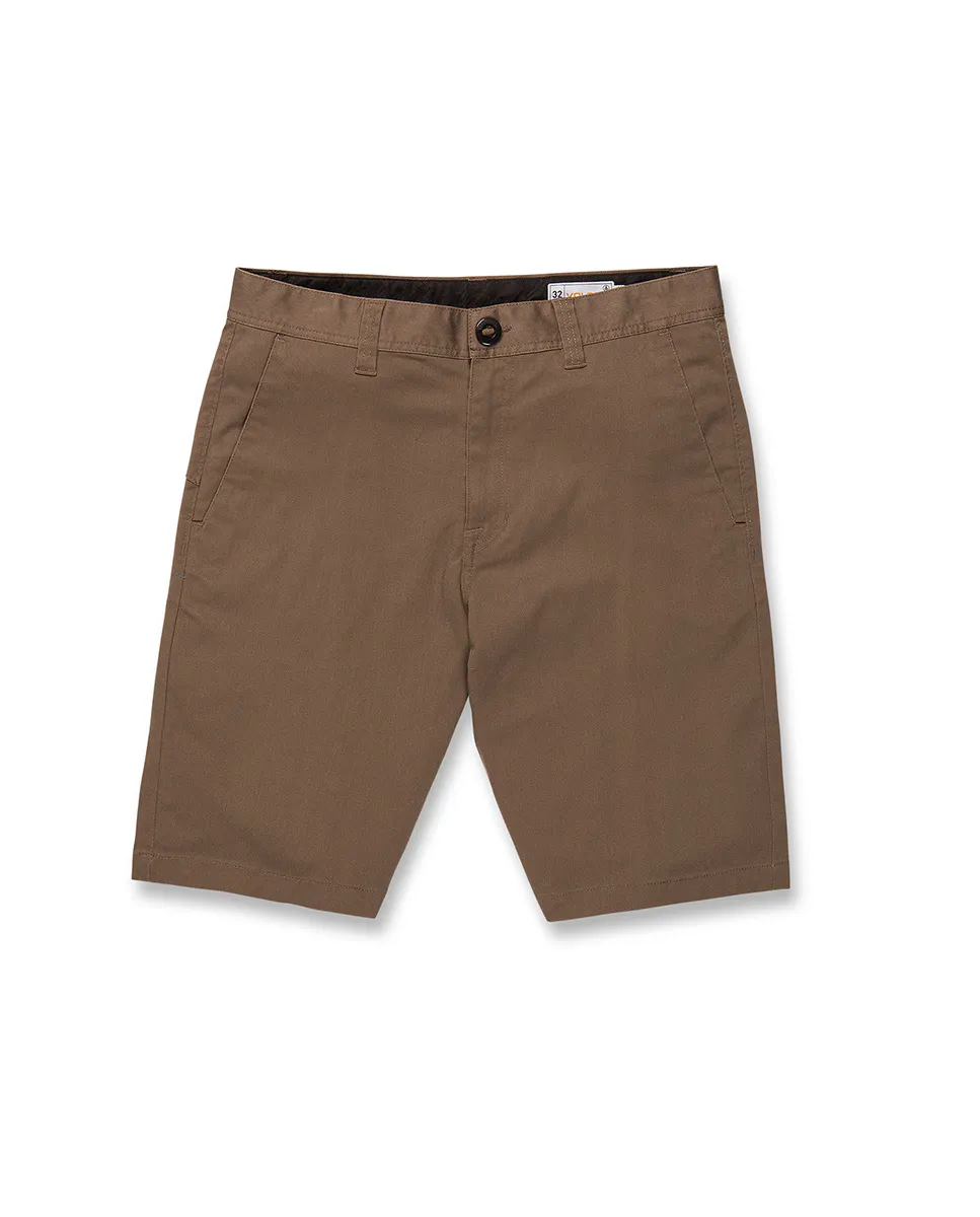 Простые мужские шорты-бермуды в стиле чинос Volcom, темно-коричневый
Простые мужские шорты-бермуды в стиле чинос Volcom, темно-коричневый