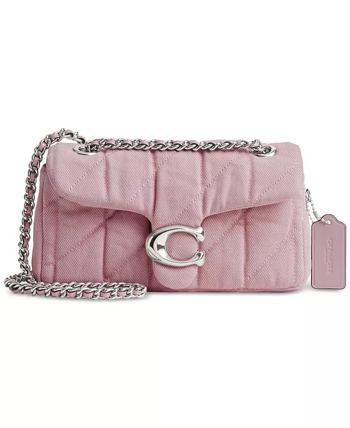 Сумка через плечо Tabby 20 в стеганом дениме COACH, мультиколор
Сумка через плечо Tabby 20 в стеганом дениме COACH, мультиколор