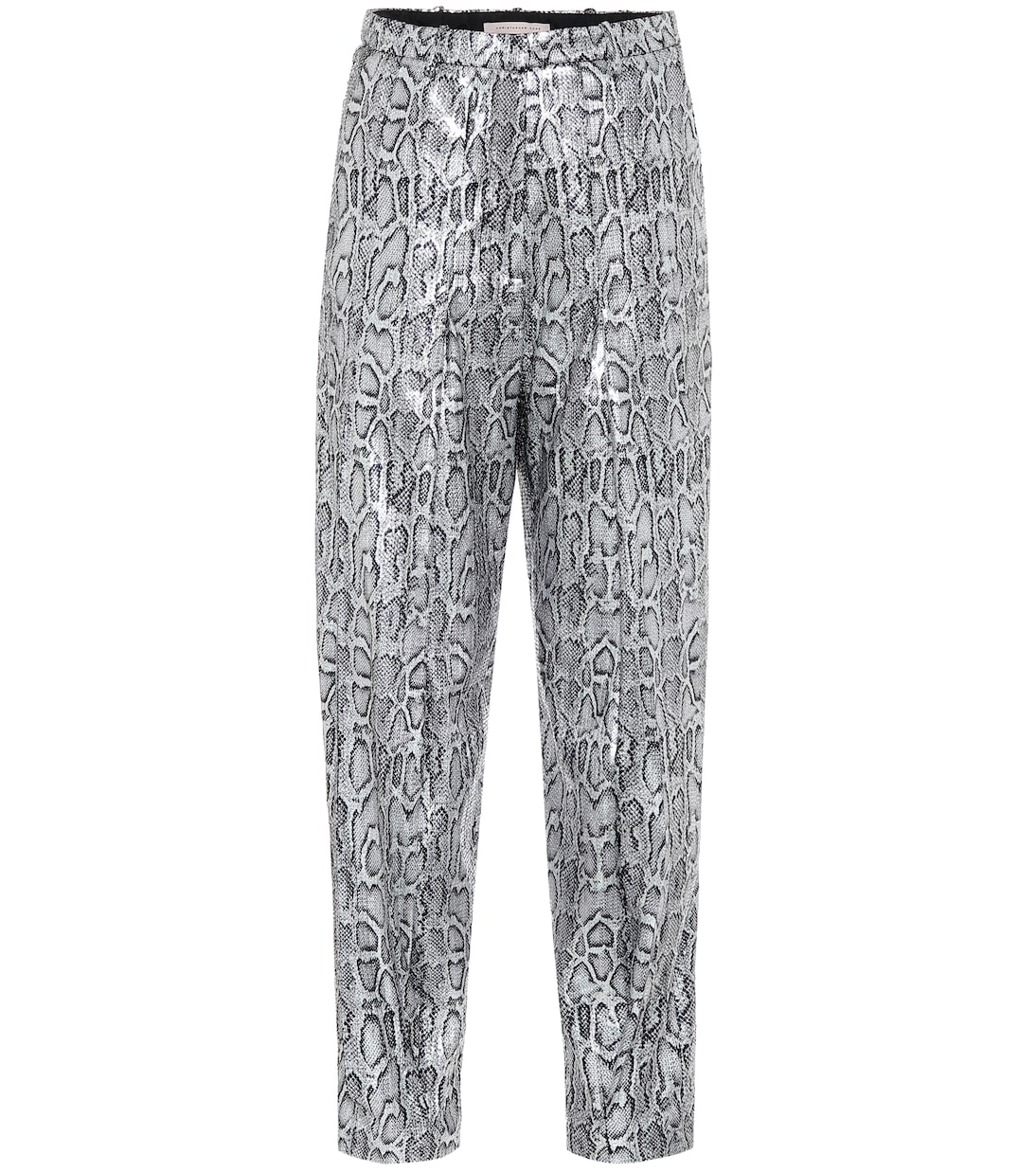 Брюки с высокой талией и эффектом змеиной кожи Christopher Kane, серебряный
Брюки с высокой талией и эффектом змеиной кожи Christopher Kane, серебряный
