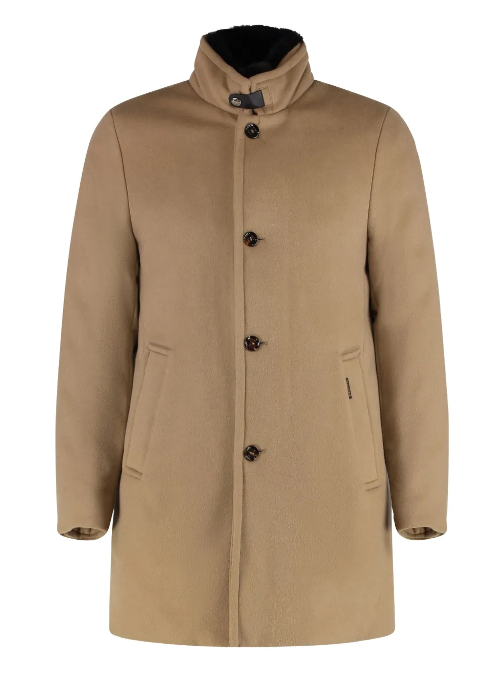 Пальто с высоким воротом и пуговицами Moorer, коричневый
Пальто с высоким воротом и пуговицами Moorer, коричневый