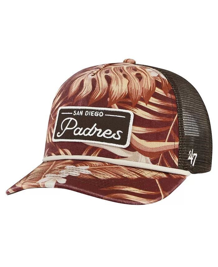 Мужская коричневая регулируемая шляпа San Diego Padres Tropicalia Trucker Hitch '47 Brand, коричневый
Мужская коричневая регулируемая шляпа San Diego Padres Tropicalia Trucker Hitch '47 Brand, коричневый