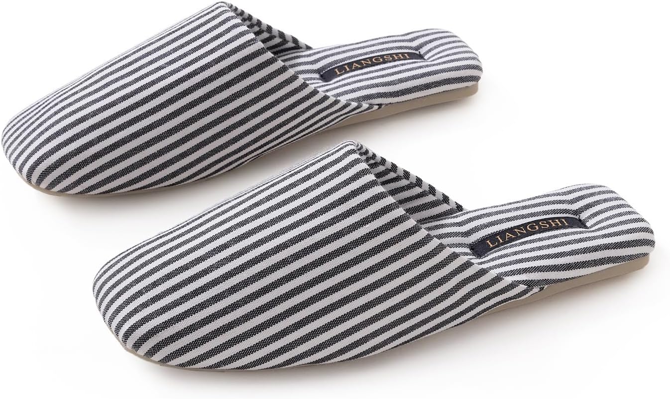 Тапочки с полоской для женщин и мужчин, закрытые, TPR, элегантные домашние туфли для улицы и дома Yafirgeer, черный
Тапочки с полоской для женщин и мужчин, закрытые, TPR, элегантные домашние туфли для улицы и дома Yafirgeer, черный