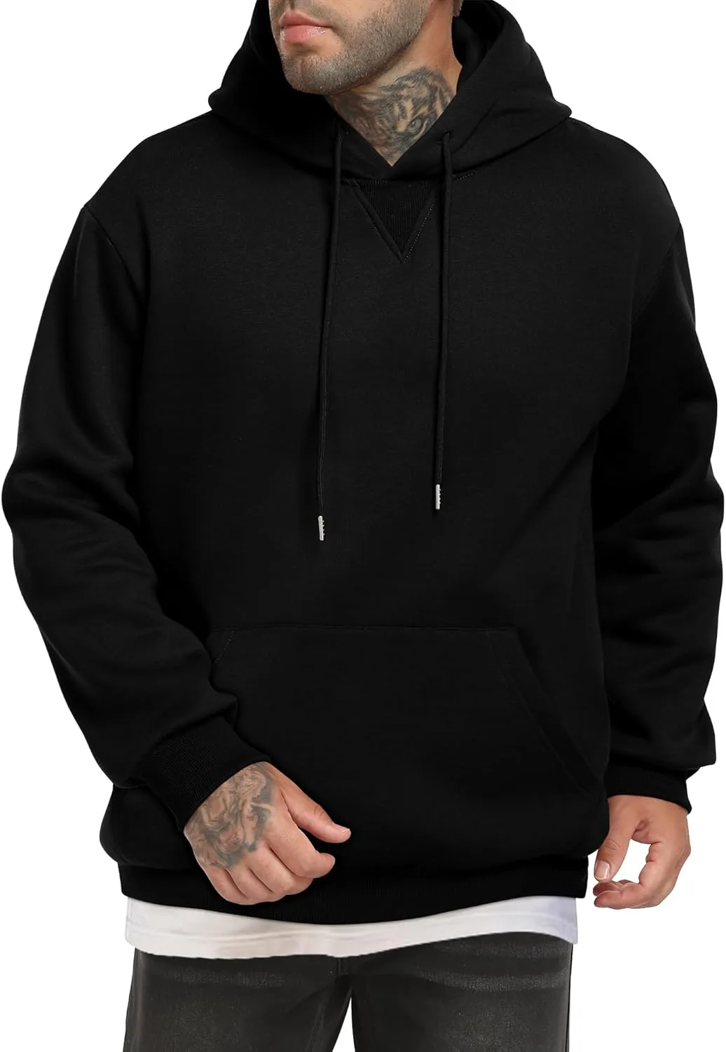 Мужской худи с капюшоном и карманами TUREFACE
Мужской худи с капюшоном и карманами TUREFACE