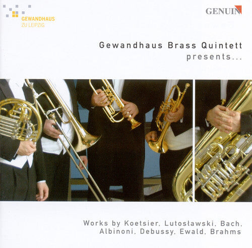 CD диск Koetsier / Lutoslawski / Albinoni / Debussy: Gewandhaus Brass Quintet Presents
CD диск Koetsier / Lutoslawski / Albinoni / Debussy: Gewandhaus Brass Quintet Presents