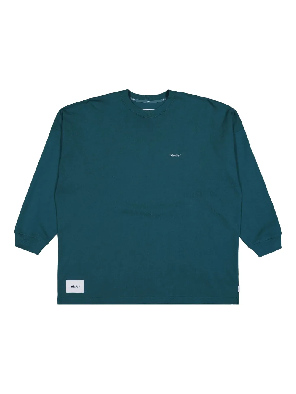 Свитер с длинными рукавами и логотипом WTAPS, зеленый
Свитер с длинными рукавами и логотипом WTAPS, зеленый