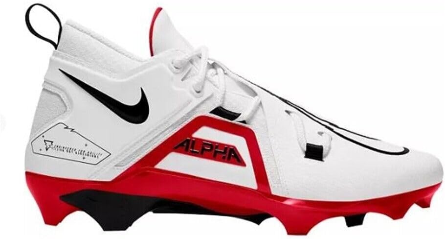 Футбольные бутсы Nike Alpha Menace Pro 3 для мужчин, белый/черный/красный
Футбольные бутсы Nike Alpha Menace Pro 3 для мужчин, белый/черный/красный