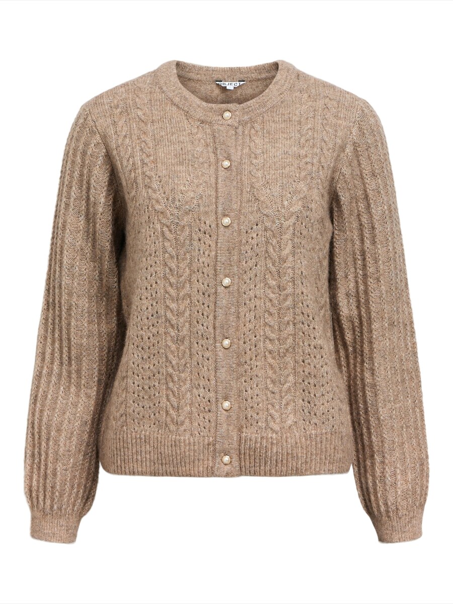 Вязаный кардиган OBJECT OBJFlora, Mottled Beige
Вязаный кардиган OBJECT OBJFlora, Mottled Beige