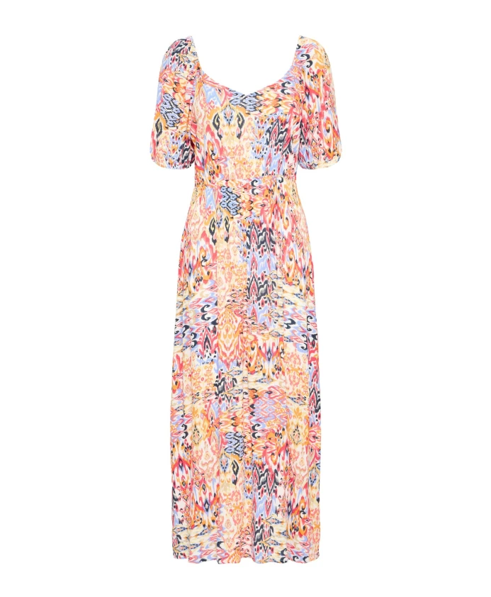 Платье икат с многоцветной геранью Ichi, мультиколор
Платье икат с многоцветной геранью Ichi, мультиколор