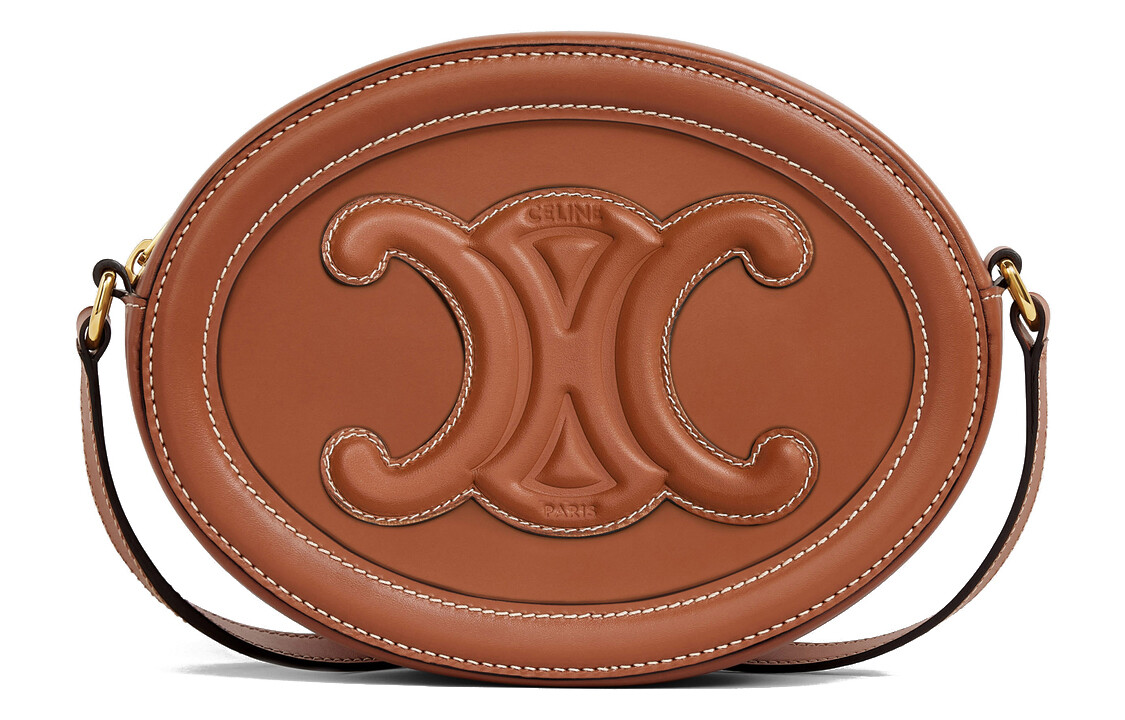 Сумка женская Celine Cuir Triomphe овальная с логотипом, коричневый
Сумка женская Celine Cuir Triomphe овальная с логотипом, коричневый