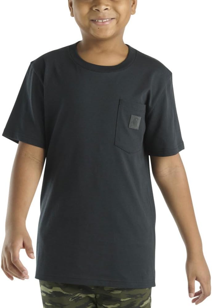 Детская футболка Carhartt CA6655 с коротким рукавом и карманом - унисекс, Caviar Black, Черный, Детская футболка Carhartt CA6655 с коротким рукавом и карманом - унисекс, Caviar Black
Детская футболка Carhartt CA6655 с коротким рукавом и карманом - унисекс, Caviar Black, Черный, Детская футболка Carhartt CA6655 с коротким рукавом и карманом - унисекс, Caviar Black