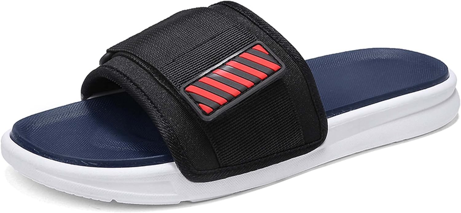 Летние мужские тапочки-сандалии с противоскользящей подошвой, модные повседневные сандалии, комфортные, дышащие, мягкие, легкие, с плоским каблуком и толстой подошвой Generic, синий
Летние мужские тапочки-сандалии с противоскользящей подошвой, модные повседневные сандалии, комфортные, дышащие, мягкие, легкие, с плоским каблуком и толстой подошвой Generic, синий
