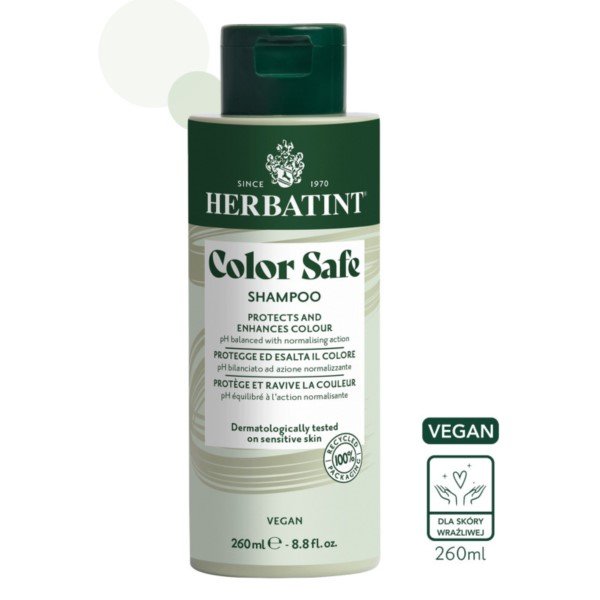 Шампунь Herbatint Color Safe 260 мл
Шампунь Herbatint Color Safe 260 мл