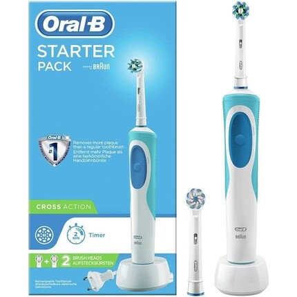 Стартовый набор таймера Oral B Cross Action с зарядным устройством Italpharma Health And Beauty
Стартовый набор таймера Oral B Cross Action с зарядным устройством Italpharma Health And Beauty
