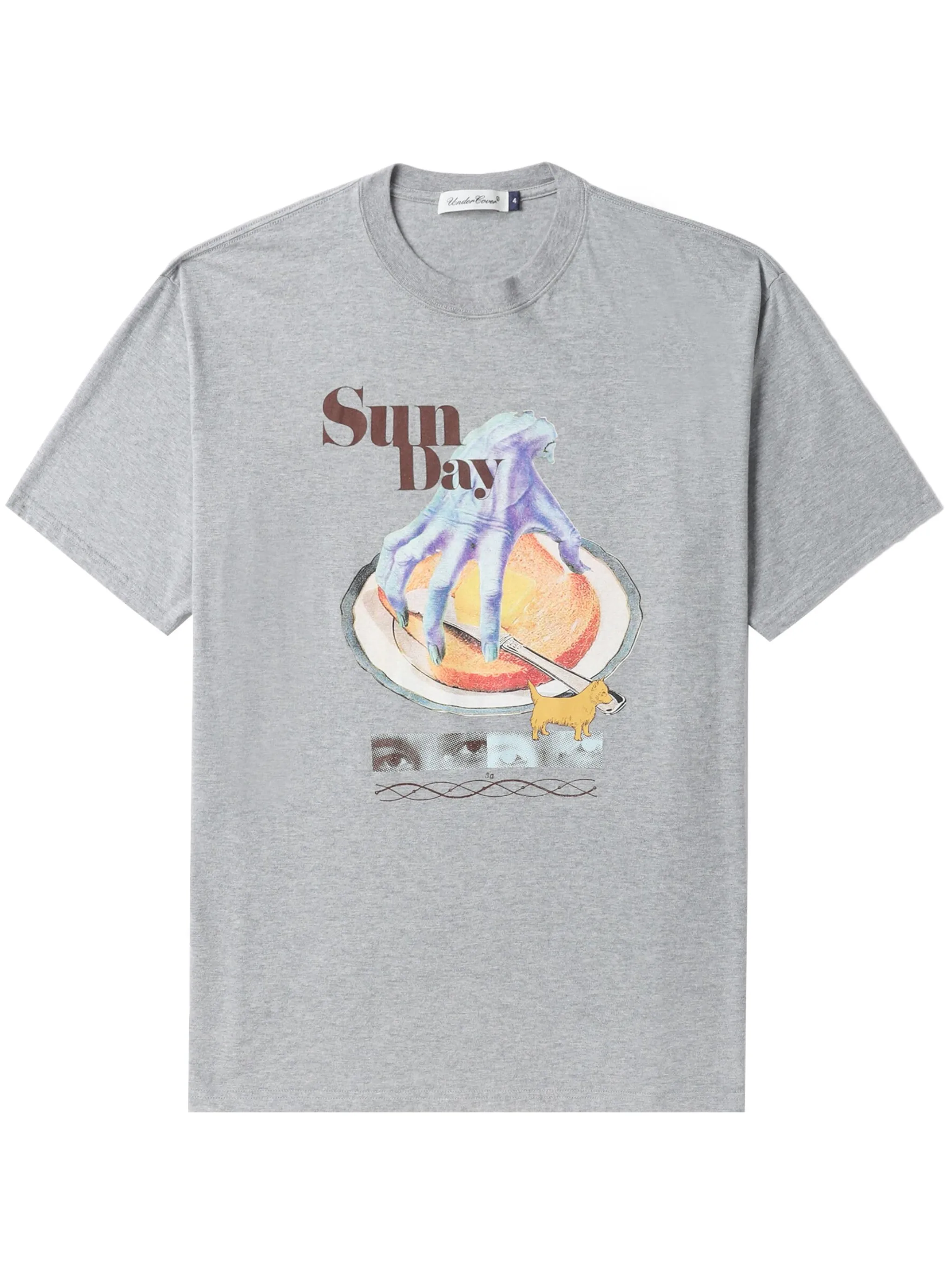 Футболка с графичным принтом Undercover, серый
Футболка с графичным принтом Undercover, серый