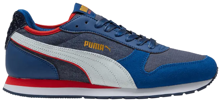 Кроссовки Puma ST Miler Retro 'Navy White Fierce Red', синий
Кроссовки Puma ST Miler Retro 'Navy White Fierce Red', синий