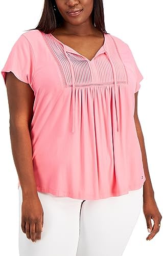 Футболка Tommy Hilfiger Plus Size со складками и лебедем, Bubblegum, Розовый, Футболка Tommy Hilfiger Plus Size со складками и лебедем, Bubblegum
Футболка Tommy Hilfiger Plus Size со складками и лебедем, Bubblegum, Розовый, Футболка Tommy Hilfiger Plus Size со складками и лебедем, Bubblegum