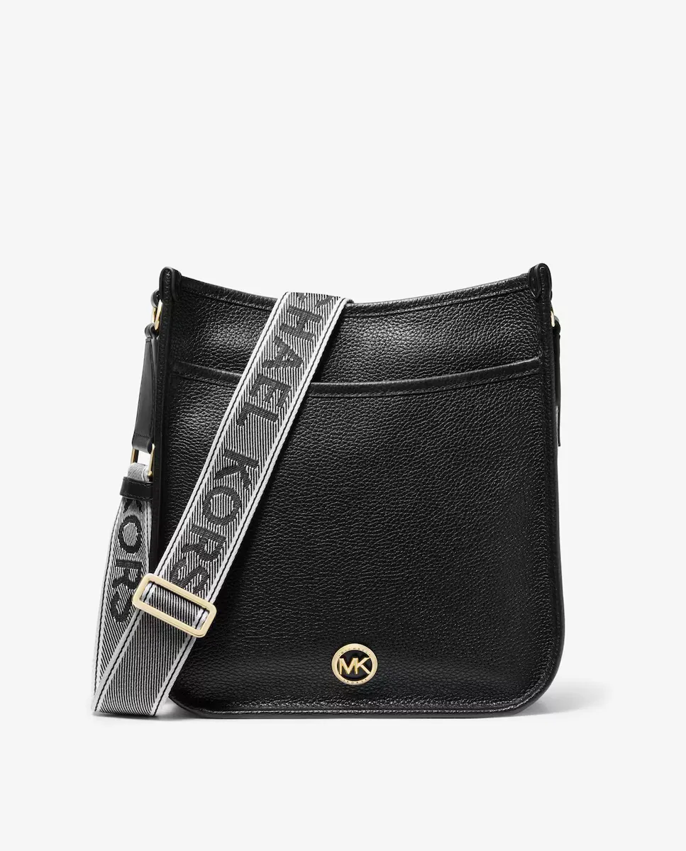 Женская кожаная сумка через плечо Luisa на широком ремешке Michael Michael Kors, черный
Женская кожаная сумка через плечо Luisa на широком ремешке Michael Michael Kors, черный