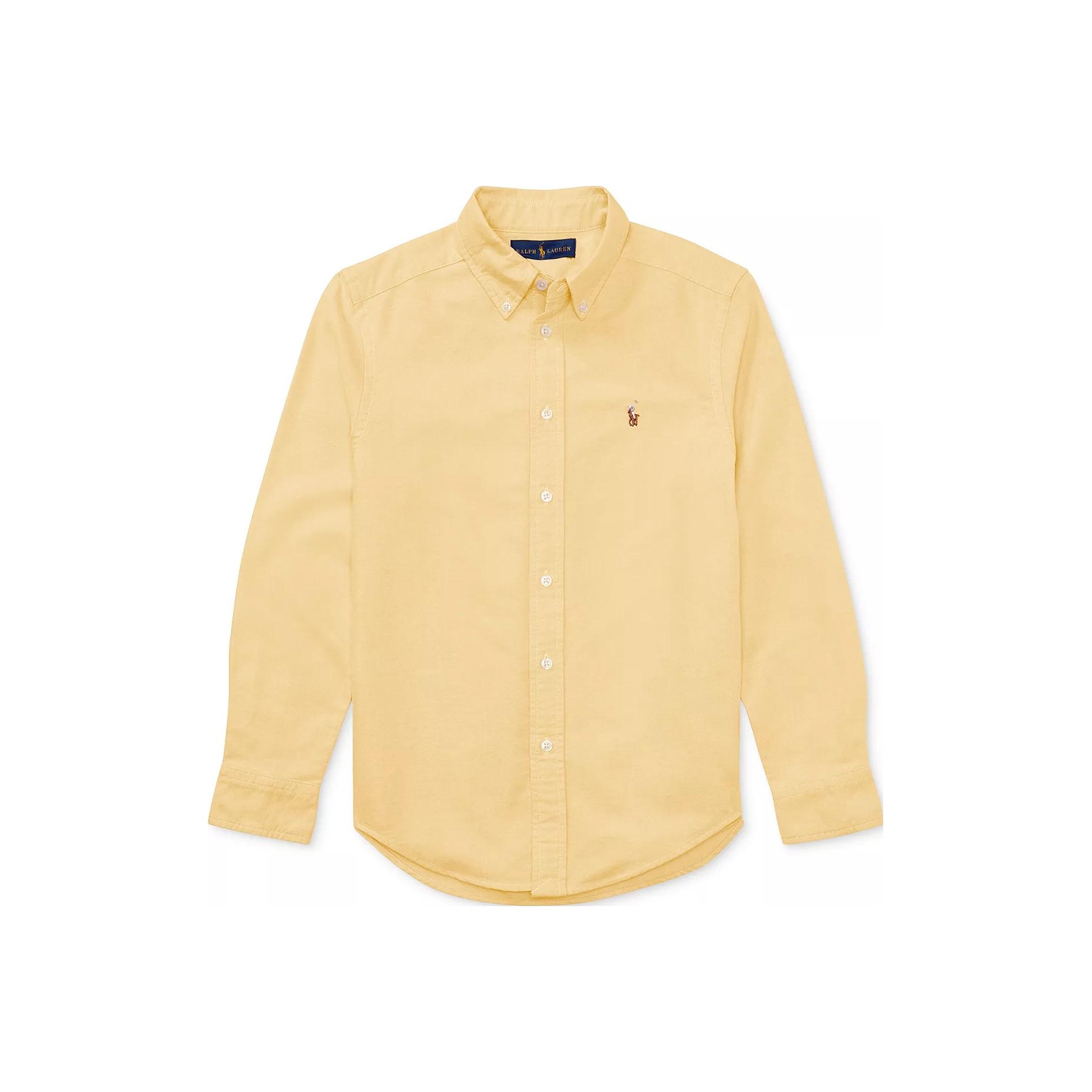 Polo Ralph Lauren Рубашка SS23 однотонная весна осень Kids' Yellow
Polo Ralph Lauren Рубашка SS23 однотонная весна осень Kids' Yellow
