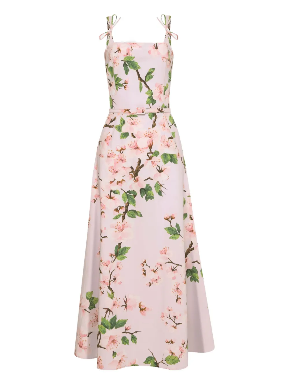 Поплиновое платье с принтом Cherry Blossom Oscar de la Renta, розовый
Поплиновое платье с принтом Cherry Blossom Oscar de la Renta, розовый