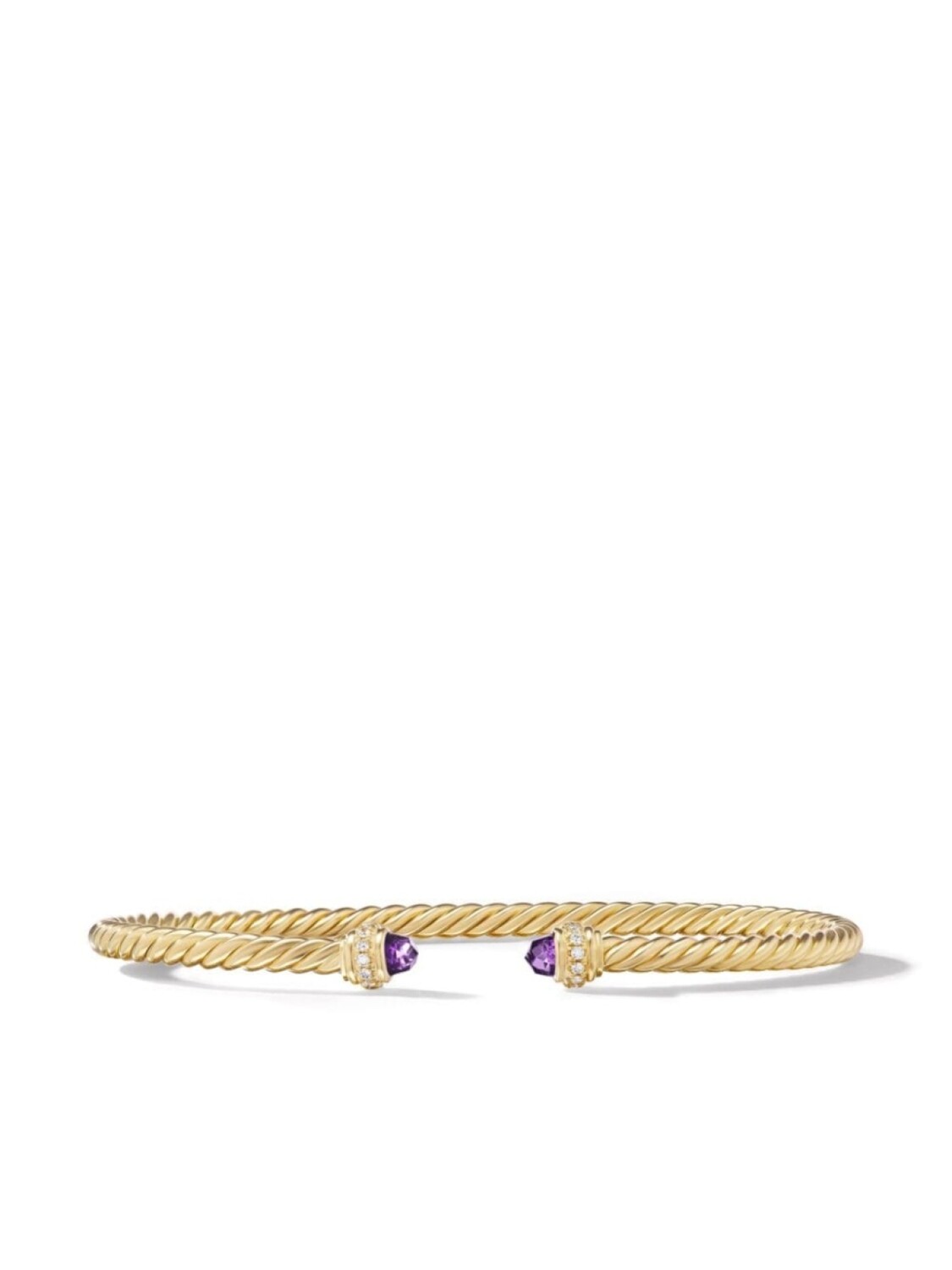 Браслет Classic Cablespira из желтого золота с бриллиантами и аметистом David Yurman, золотой
Браслет Classic Cablespira из желтого золота с бриллиантами и аметистом David Yurman, золотой