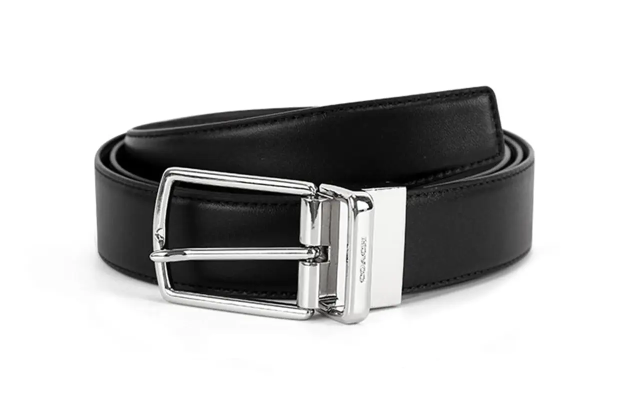 COACH Кожаный ремень мужской, Black/Brown
COACH Кожаный ремень мужской, Black/Brown