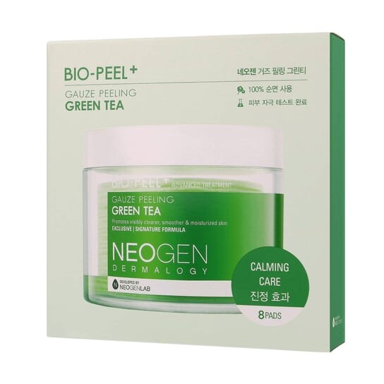 Отшелушивающие подушечки, 8 шт. Neogen, Bio-peel Gauze Peeling Green Tea
Отшелушивающие подушечки, 8 шт. Neogen, Bio-peel Gauze Peeling Green Tea