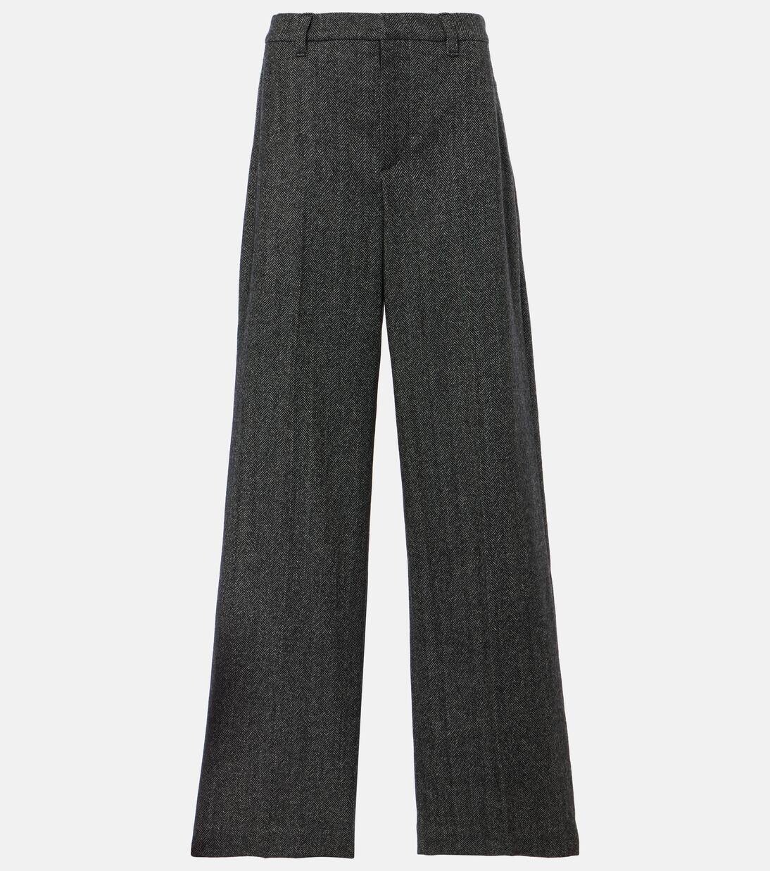 Широкие брюки из смесовой шерсти Brunello Cucinelli, цвет grey+white
Широкие брюки из смесовой шерсти Brunello Cucinelli, цвет grey+white