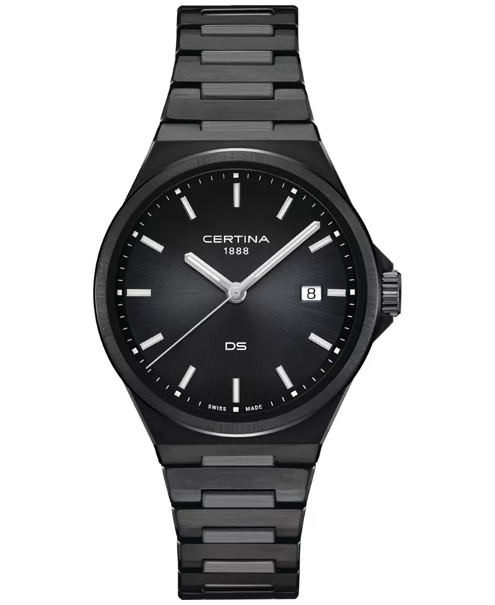 Мужские часы Swiss DS-7 с браслетом из черненой нержавеющей стали, 39 мм Certina
Мужские часы Swiss DS-7 с браслетом из черненой нержавеющей стали, 39 мм Certina