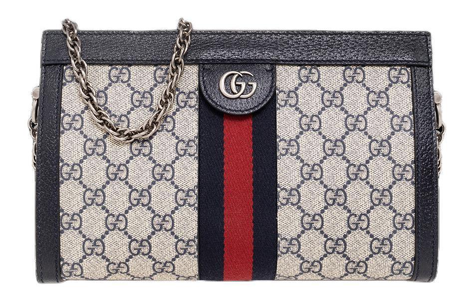 Сумка через плечо с кожаным клатчем на холсте женская бело-голубая GUCCI
Сумка через плечо с кожаным клатчем на холсте женская бело-голубая GUCCI