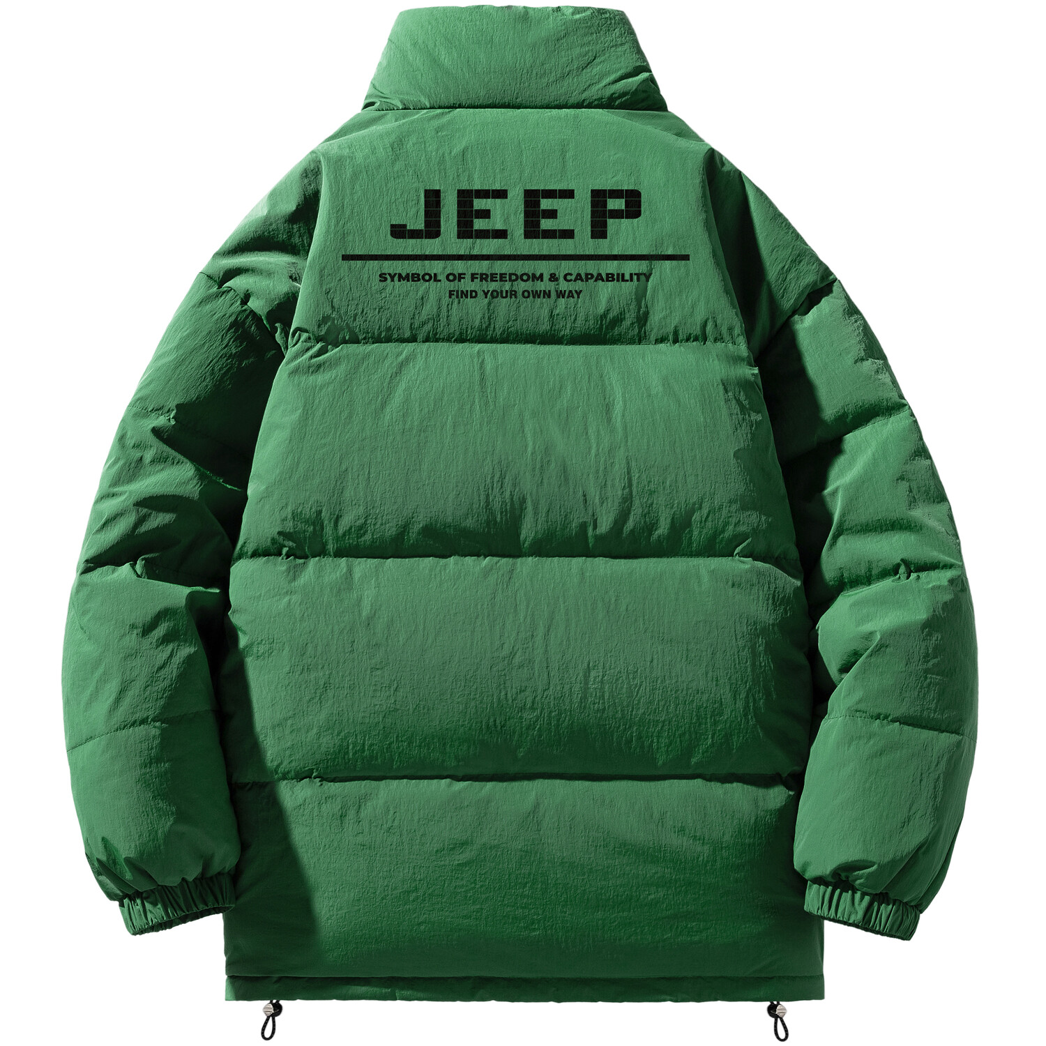 Пуховик унисекс Jeep, фиолетовый 
Пуховик унисекс Jeep, фиолетовый