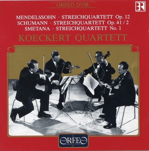 CD диск Mendelssohn / Schumann / Smetana / Koeckert Qrt: String Quartet Op 12 & Op 41
CD диск Mendelssohn / Schumann / Smetana / Koeckert Qrt: String Quartet Op 12 & Op 41