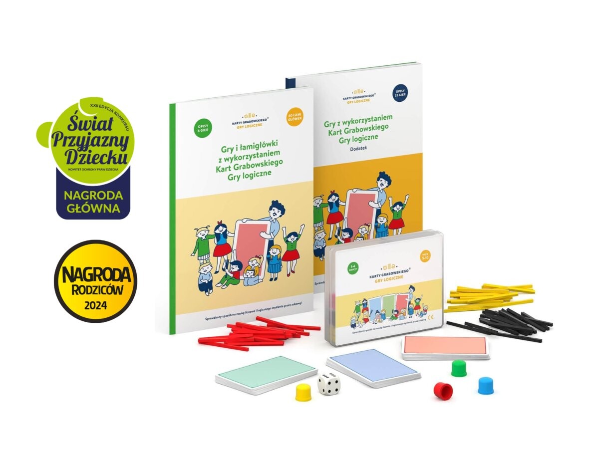 Логические игры. Расширенный вариант развивающей игры «Карты Грабовского». Karty Grabowskiego
Логические игры. Расширенный вариант развивающей игры «Карты Грабовского». Karty Grabowskiego